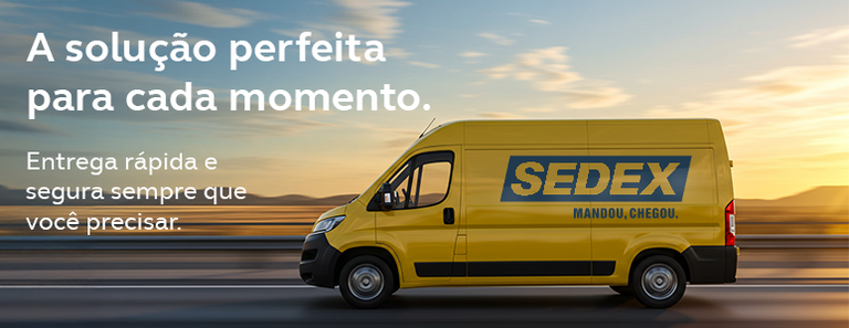 Sedex - A solução perfeita para cada momento